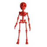 Wiggly Skeletons - Fragrant Moon Designs