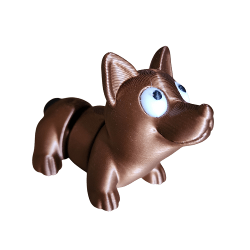 Brown dog - Fragrant Moon Designs