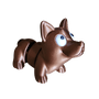 Brown dog - Fragrant Moon Designs