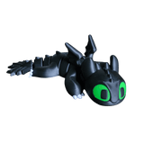 Night Fury Dragon - Fragrant Moon Designs