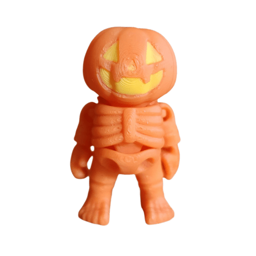 Pumpkin Head Skeleton - Fragrant Moon Designs