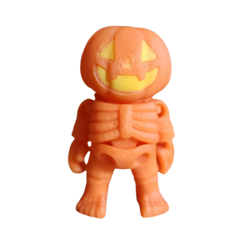 Pumpkin Head Skeleton