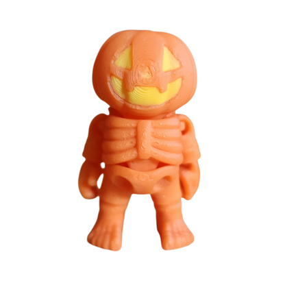 Pumpkin Head Skeleton