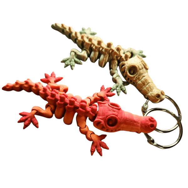 crocodile keychain
