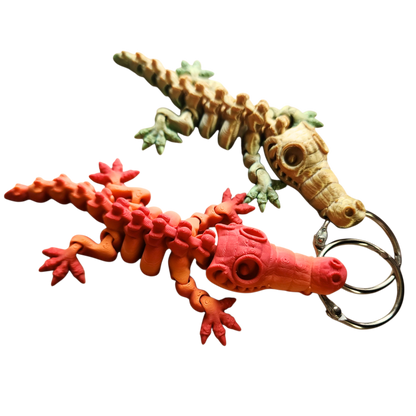 crocodile keychain