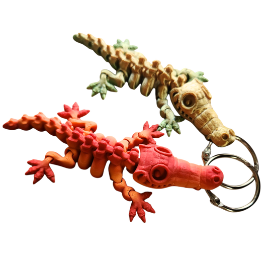 crocodile keychain