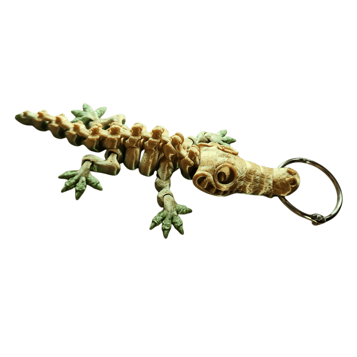 crocodile keychain