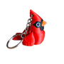 Cardinal Keychain - Fragrant Moon Designs