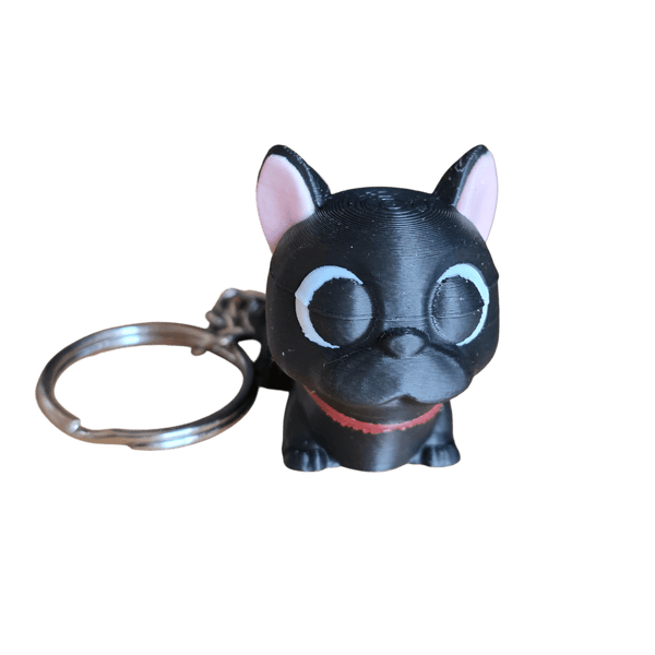 French Bulldog Keychain - Fragrant Moon Designs