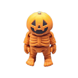 Pumpkin Head Skeleton - Fragrant Moon Designs