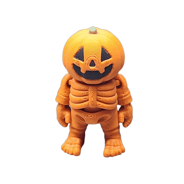 Pumpkin Head Skeleton - Fragrant Moon Designs
