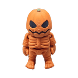 Pumpkin Head Skeleton - Fragrant Moon Designs
