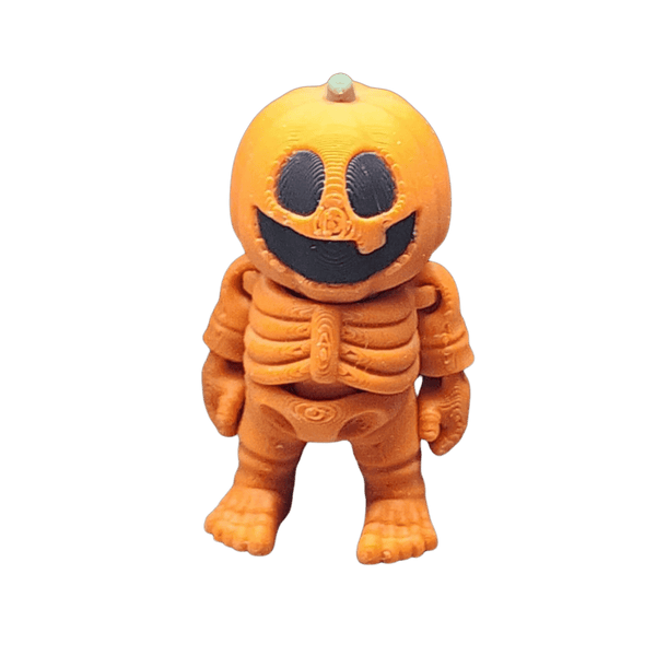 Pumpkin Head Skeleton - Fragrant Moon Designs