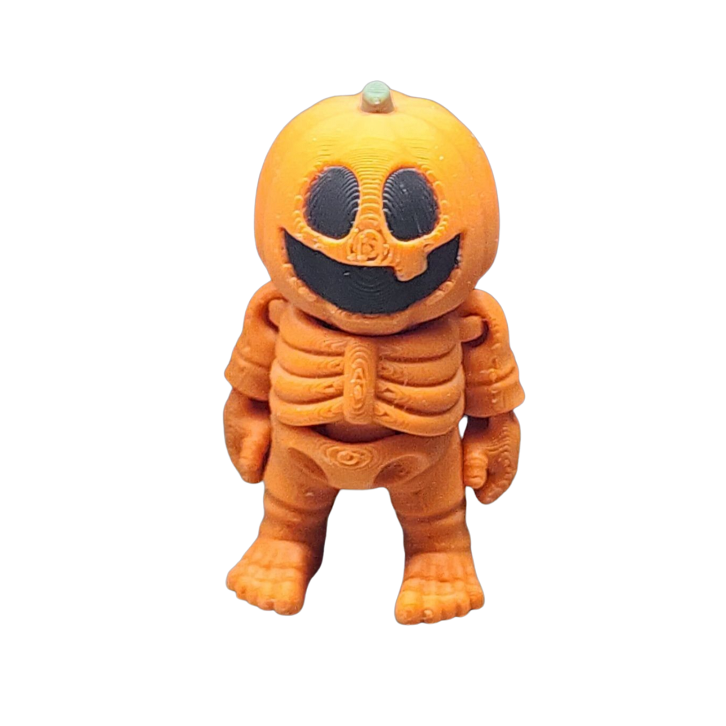 pumpkin head skeleton