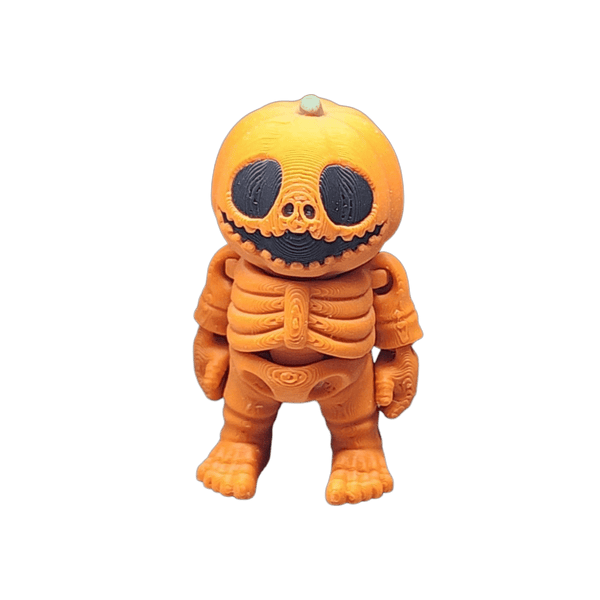 Pumpkin Head Skeleton - Fragrant Moon Designs