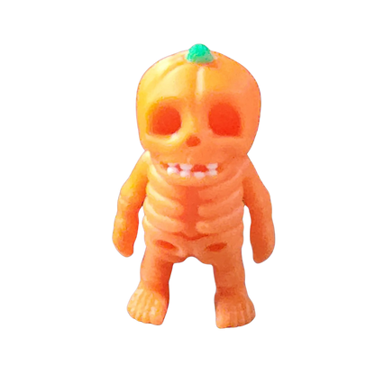 Pumpkin Skeleton Man