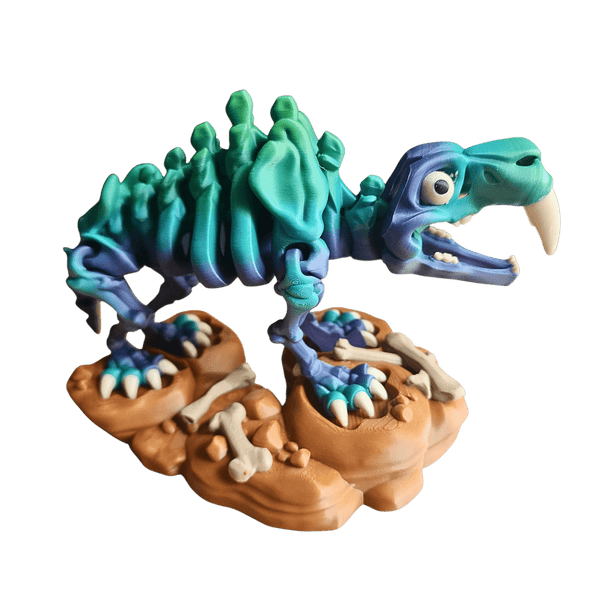 Saber Tooth Tiger Skeleton - Fragrant Moon Designs