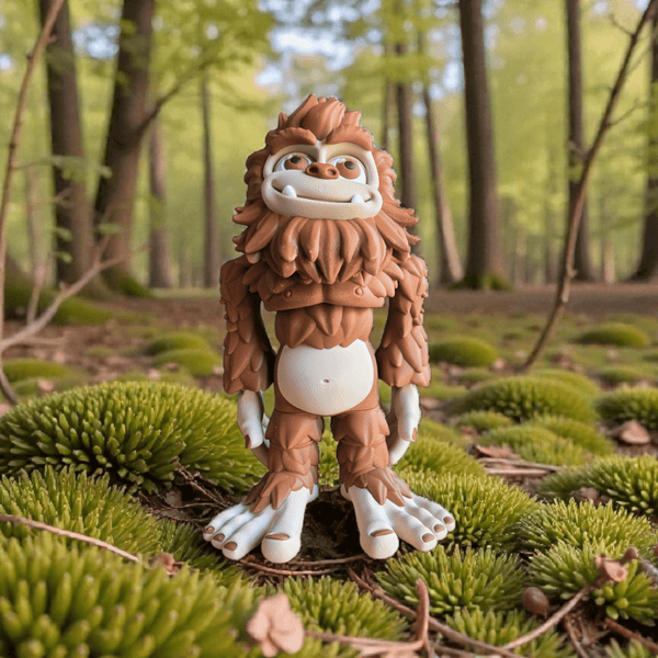 sasquatch standing in the woods