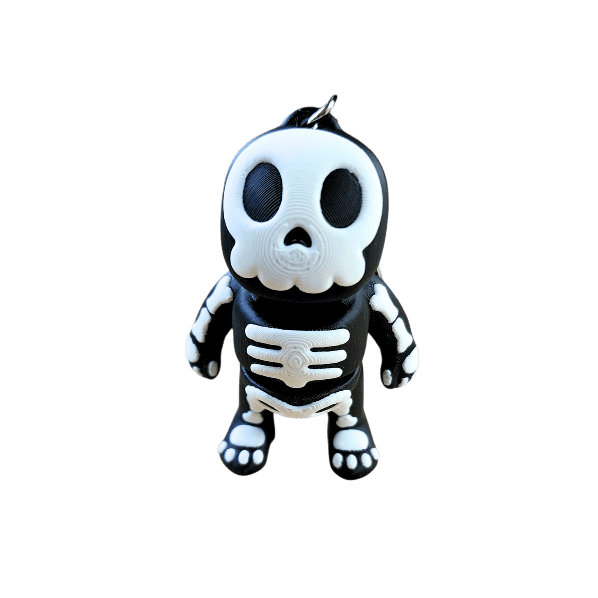 Skeleton Costume Keychain - Fragrant Moon Designs