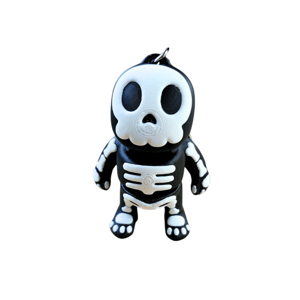 Skeleton Costume Keychain - Fragrant Moon Designs