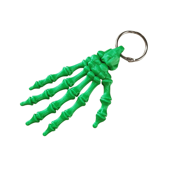 Skeleton Hand Keychain - Fragrant Moon Designs