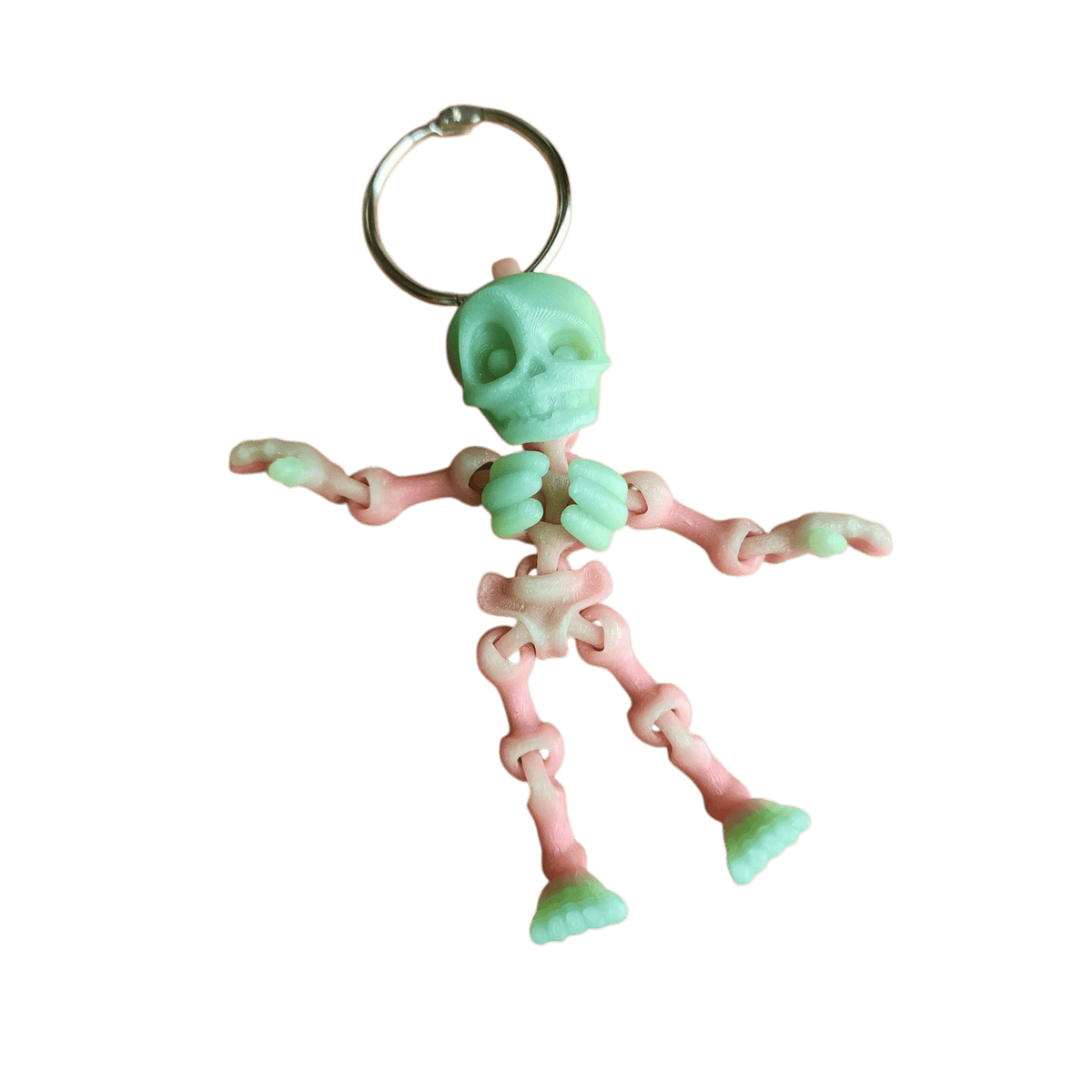 Skeleton Keychain - Fragrant Moon Designs