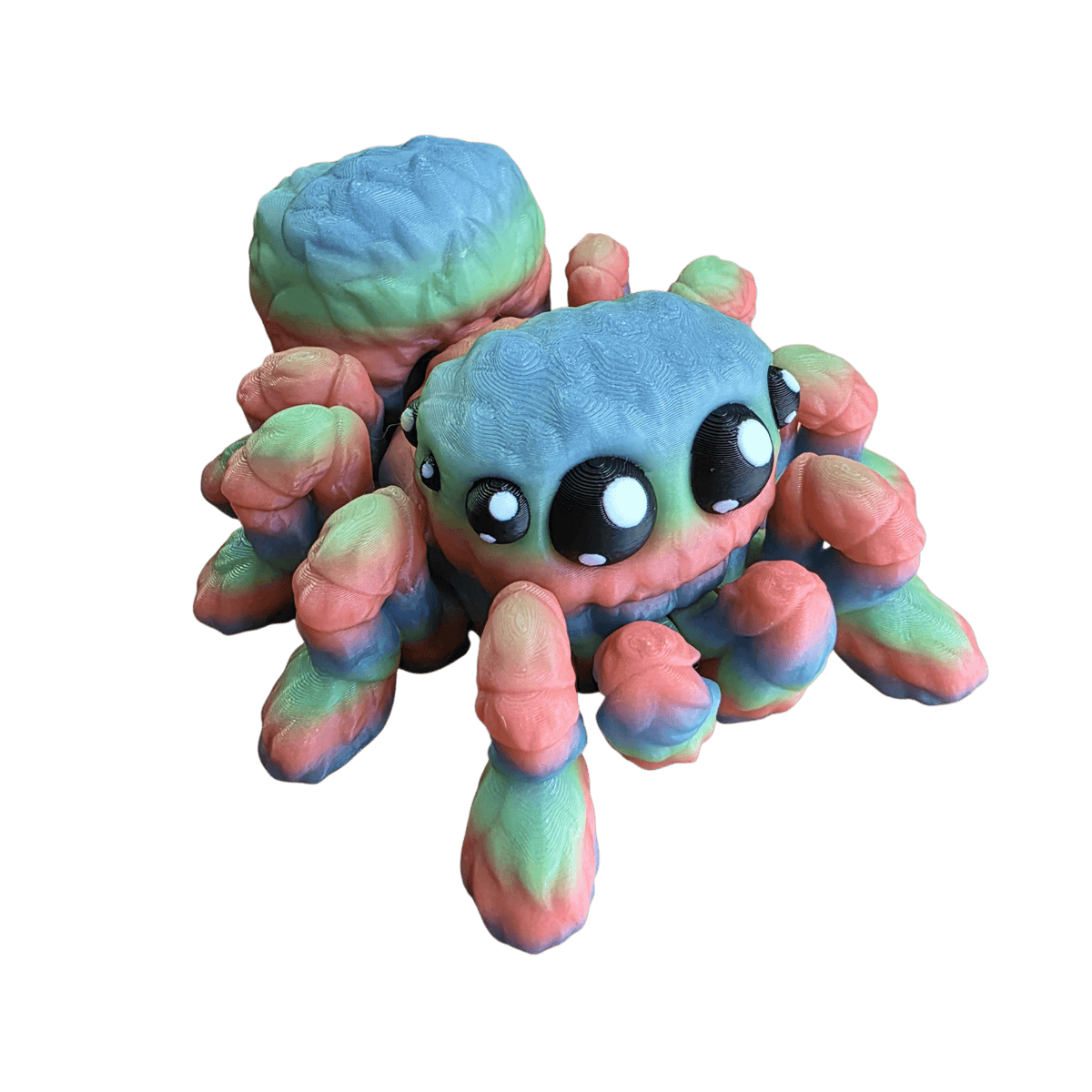 spider that glows in the dark and under a black light