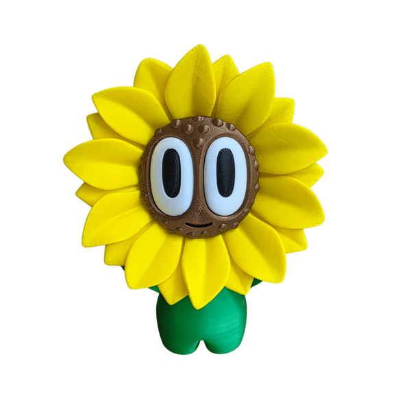 sunflower blob flower peep
