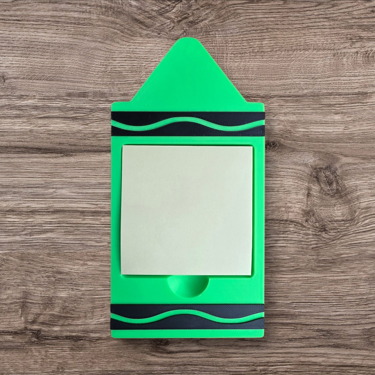 Crayon Sticky Note Holder