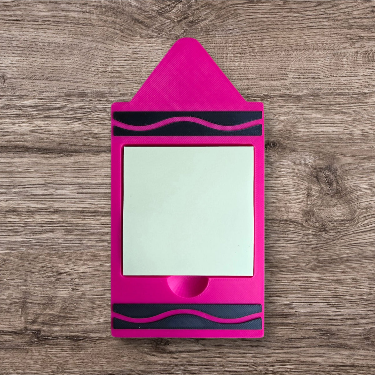 Crayon Sticky Note Holder