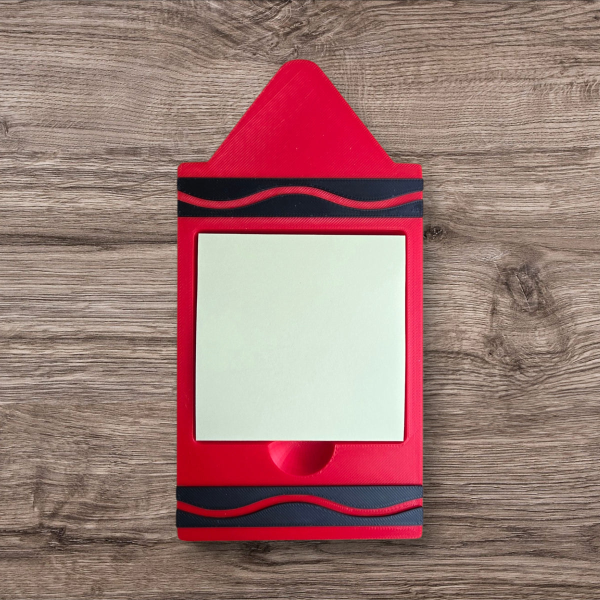 Crayon Sticky Note Holder