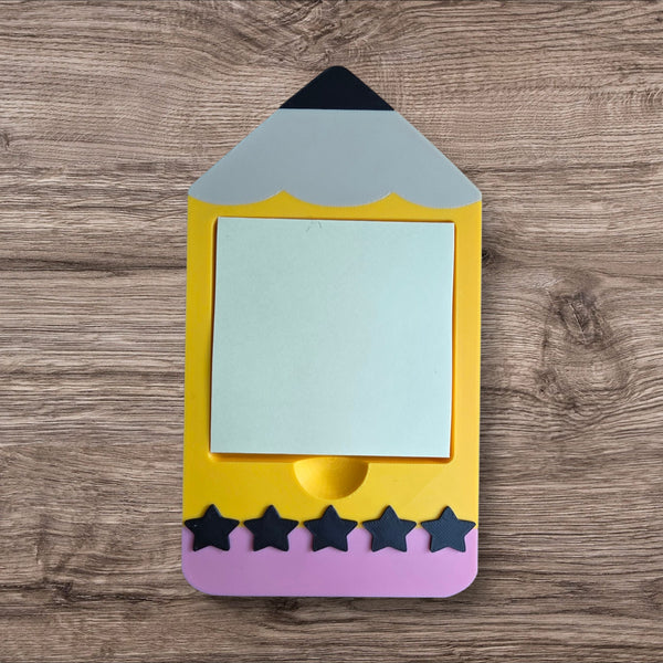 Pencil Sticky Note Holder